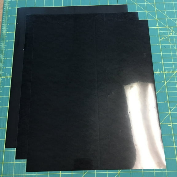 Siser Easyweed Stretch Black 15" x 12" (3 Sheets) Iron on Heat Transfer Vinyl Roll, HTV