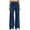 Navy, variant on QQZ Flowy Wide Leg Cargo Joggers Pants For Women, Elastic Waist Drawstring Casual Track Pants, Daily Lounging Weekend Travel Outfits