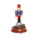 thumbnail image 3 of Cascanueces navideño, estatua de resina, escultura navideña, adorno de mesa, artesanía artística Ropa azul, 3 of 9