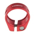 thumbnail image 1 of Abrazaderas universales Macarena para sillín de bicicleta liberación rápida 31.8 mm rojo, 1 of 5