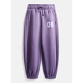 thumbnail image 3 of Wonder Nation Girls Fleece Sweatshirt and Joggers Set, 2 Piece, Sizes 4-18 & Plus, 3 of 5