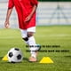 thumbnail image 5 of Paquete de 50 conos de disco deportivos, conos de agilidad de plástico, marcadores de conos de campo con soporte para entrenamiento, juegos, baloncesto, fútbol, niños, deportes, 5 of 7