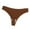 17# Coffee, variant on Seamless Thongs Women Seamless Underwear No Show Ladies Thong No Line Workout Breathable Comfortable Panties Wave Edge Orange M