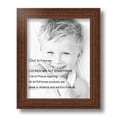thumbnail image 2 of ArtToFrames 8" x 10" Walnut Picture Frame, 8x10 inch Brown Wood Poster Frame (WOM-4096), Pack, 2 of 8