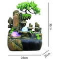 thumbnail image 3 of Tranquil Indoor Water Feature With LED Lights And Pump, With Mist, 3 of 4