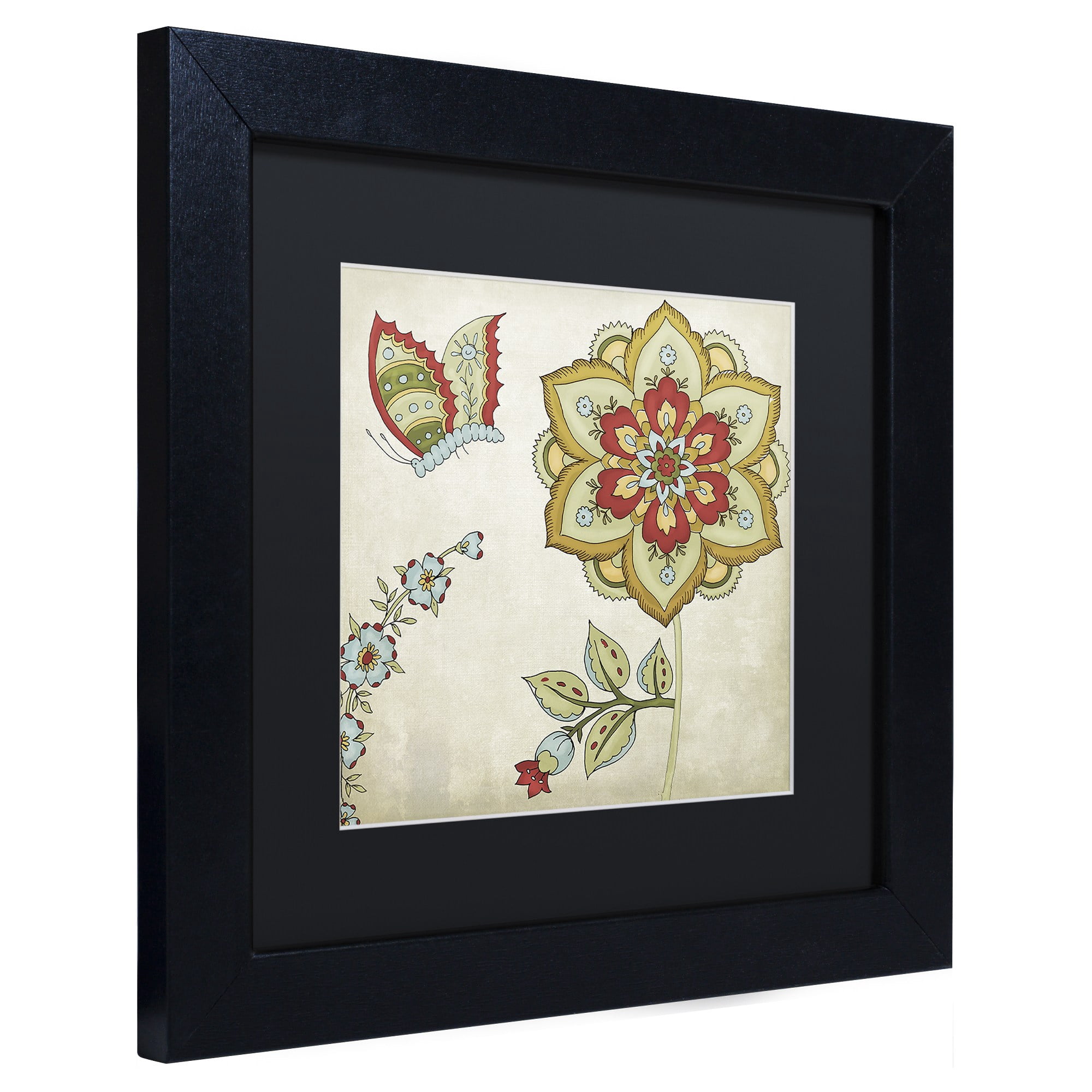 Trademark Fine Art "Sasha I" Canvas Art by Color Bakery, Black Matte, Black Frame
