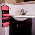 thumbnail image 2 of Compact Hanging Travel Toiletry Bag – Fold-Flat Organizer with Multiple Pockets, Water-Repellent Case for Travel & Everyday Use, 2 of 9