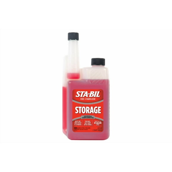 Sta-Bil Fuel Stabilizer 22214 Keep Fuel Fresh during Storage; Gasoline; 32 Ounce; Single Bottle