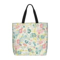 thumbnail image 1 of Balery Watercolor Wildflowers Bolsa de Mano para Mujeres con Cremallera, Bolsa de Gimnasio con Compartimentos, Bolsa para Laptop, Bolsa para Trabajo, 1 of 7