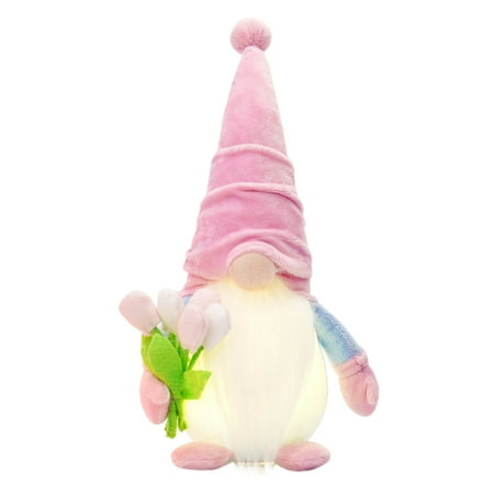 

Day Ornament Cute Doll Glowable Ornament Flower Decoration Cute Christmas Bulbs Decorations