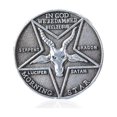 thumbnail image 1 of Moneda pentecostal Lucifer Morningstar de 3 cm de diámetro, 1 of 4