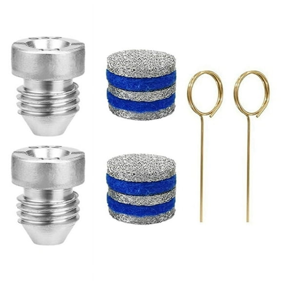 1.1mm Foam Cannon Orifice Nozzle and Maker,Replacement Thread Tips Mesh Filter for Snow