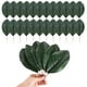 thumbnail image 1 of Paquete de 30 hojas artificiales, hoja verde falsa con tallos para DIY 9x23cm, 1 of 7