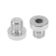 thumbnail image 1 of Accesorios de tubería de acero inoxidable 304 M8x1.25 tapón hexagonal 2 piezas, 1 of 7