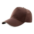 thumbnail image 2 of Gyujnb Blank Twill Baseball Cap Adjustable Strap Outdoor Sun Block Hat (Unisex Adults),One Size, 2 of 3