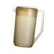 thumbnail image 4 of Jarra con escala, tetera para té helado, recipiente versátil para jugo, jarra de agua para refrigerador, catering, restaurante, limón, agua, leche 2400 ml Marrón, 4 of 8