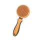 thumbnail image 2 of Cepillo automático para limpieza de mascotas, peine para perros y gatos, herramienta para quitar el pelo Naranja, 2 of 6