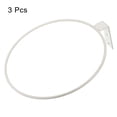 thumbnail image 3 of Uxcell 8 Inch Ring Wall Mounted Stand Rack Flower Pot Holder, White 3 Pack, 3 of 4