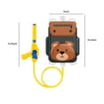 thumbnail image 3 of Backpack Water Spray Toys Children Summer Beach Water Cute Boys & Girls Pull-out Water Spray ToysTeissuly Clearance (Brown, Free Size) Teissuly WER202308290882, 3 of 9