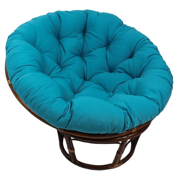 HomeStock Renaissance Rhapsody solid Twill Papasan Cushion (Fits 42-Inch Papasan Frame)