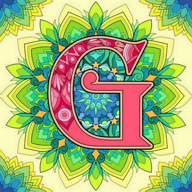 5D DIY Mandala Cgtredaw Letra G Kit 30x30cm