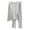 Gray, variant on Lopecy-Sta Womens Pajamas Set Soft Pjs Modal Long Sleeve Home Clothes for Women Loungewear Wide Leg Pants Set