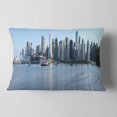 thumbnail image 2 of Designart Vancouver BC Skyline Panorama - Cityscape Photo Throw Pillow - 12x20, 2 of 5