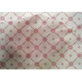 thumbnail image 4 of oneOone Cotton Silk Crimson Red Fabric Square & Check Geometric Craft Projects Decor Fabric Printed by The Yard 42 Inch Wide, 4 of 4