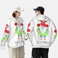 thumbnail image 4 of Lsque Hello Summer Gnome 2 UPF 50+ Lightweight Sun Protection Men's Women's Long Sleeve Shirt, Hoodie Performance -Small, 4 of 9