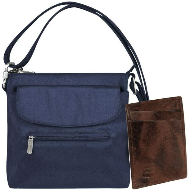 Travelon Travelon AntiTheft Classic Mini Shoulder Bag with Credit