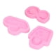 thumbnail image 4 of Moldes para decoración de pasteles 3 piezas Bolsa de sombrero Forma de gafas de sol Molde de silicona para pastel de fondant Flexible Fácil de desmoldar para dulces para ANGGREK Otros, 4 of 8