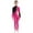 Hot Pink, variant on iEFiEL Kids Girls Figure Skating Bodysuit Ballerina Gymnastics Acrobatics Leotard Long Sleeve Shiny Rhinestones Jumpsuit Hot Pink 16