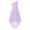 Lavender, variant on CHICTRY Girls One Shoulder Chiffon Bridesmaid Dress Sleeveless Pleated Wedding Birthday Party Gown Lavender 12