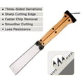 thumbnail image 5 of Birdeem The Cutting Edge, Hand Woodworking Tools 5.5 Inch Folding with 13/14 Double Edges for and Small Japanese Hand for Cutting Wood Pvc Branches Plastic, Japanese Woodworking Tools, 5 of 5