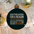 thumbnail image 5 of Everything Happens For a Reason Sometimes That Reason Is That You're Stupid and You Make Bad Decisions Wood Christmas Tree Holiday Ornament, 5 of 6