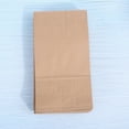 thumbnail image 4 of 100pcs Kraft Paper Food Pouch Square Bottom Packaging Bag Practical Paper Container Takeaway Packing Bag for Shop Restaurant (27x15x9cm), 4 of 9