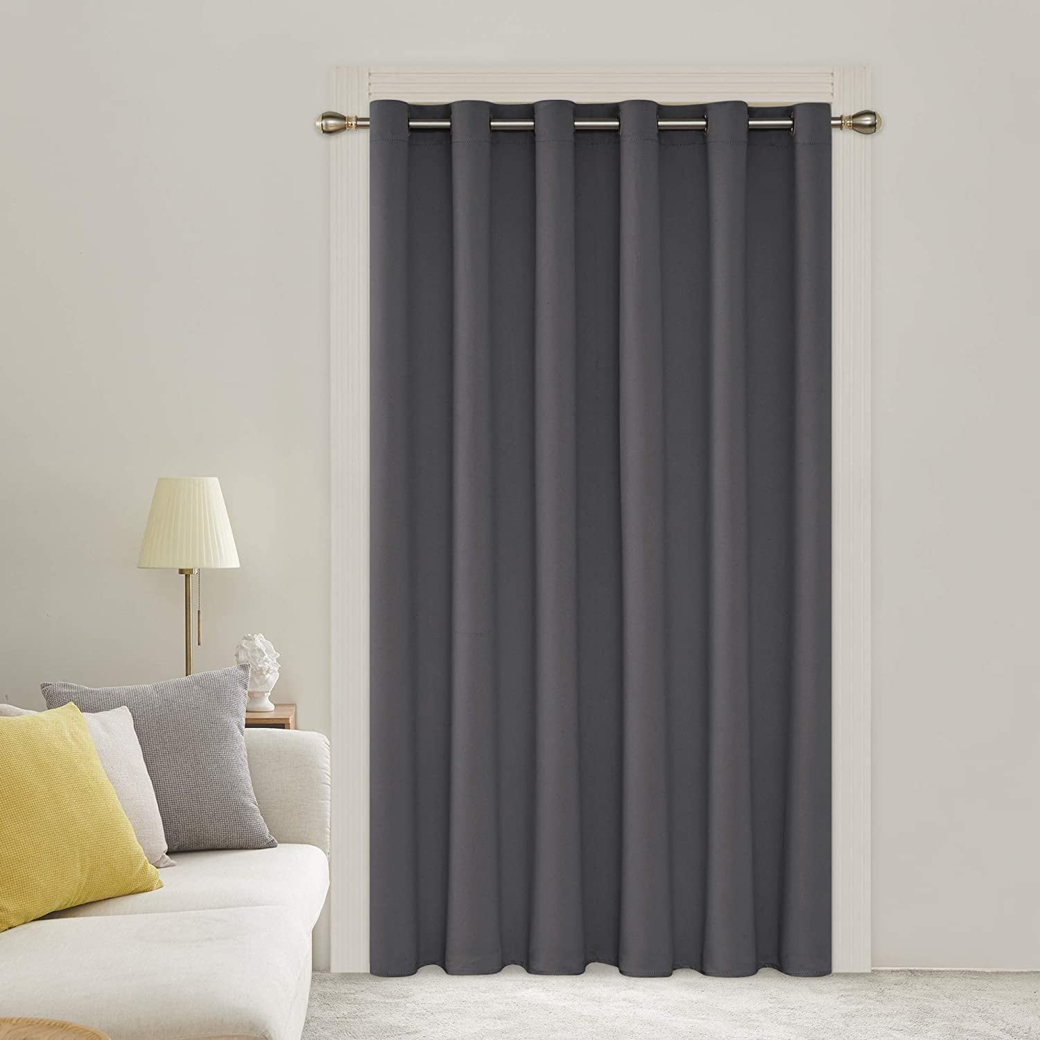 Deconovo Blackout Curtains 1 Panel Wide Width Curtain Room Darkening