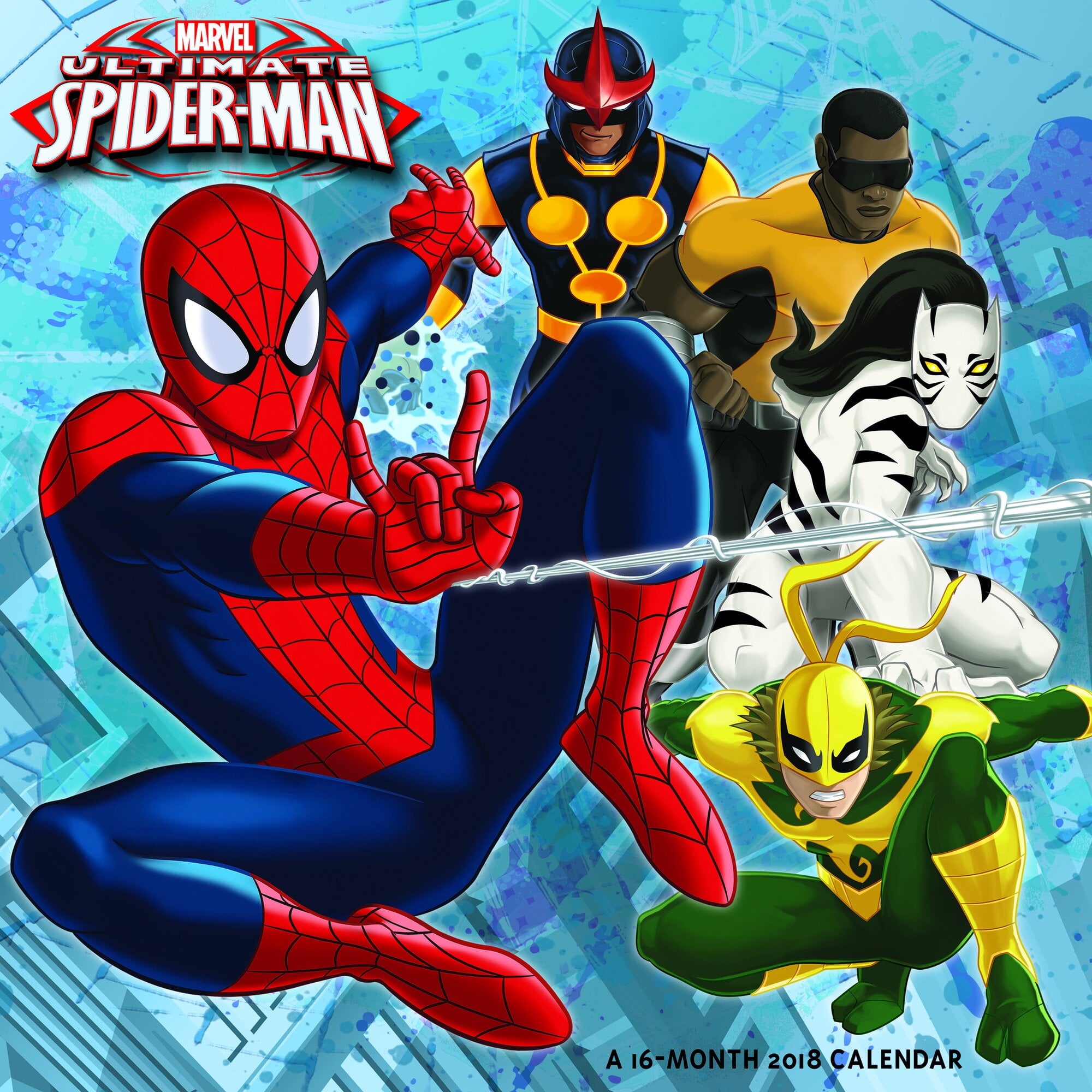 Mead MARVEL SpiderMan Wall Calendar Yearly Wall Calendars