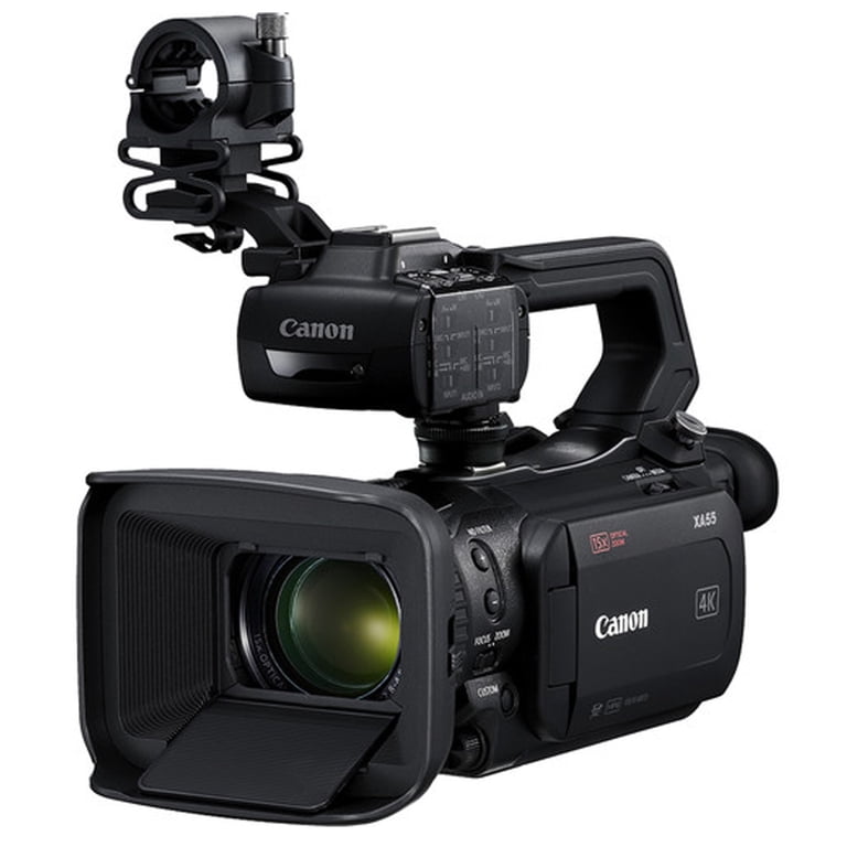 Canon XA55 Professional UHD 4K30 Camcorder + 256gb Memory + LED