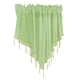 thumbnail image 5 of Cortina de poliéster para ventana, persiana triangular, decoración, pantalla de balcón para dormitorio, sala de estar, verde Sweethay HA004558-03, 5 of 6