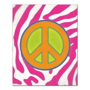 Creative Products Bright Peace Sign 16x20 Canvas Wall Art
