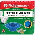 thumbnail image 4 of Fluidmaster 7530P8 Universal Better Than Wax Toilet Seal, Wax-Free Toilet Bowl Gasket Fits Any Drain 2 Pack, 4 of 8