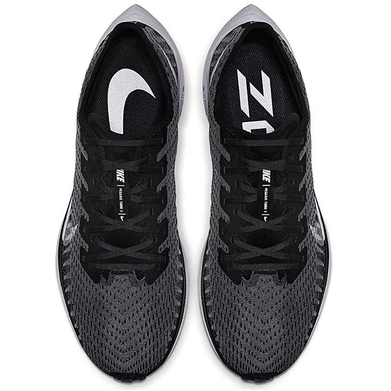 joyería Lugar de nacimiento vitalidad Nike Men's Zoom Pegasus Turbo 2 Running Shoe, Black/White/Grey, 11.5 D(M)  US - Walmart.com