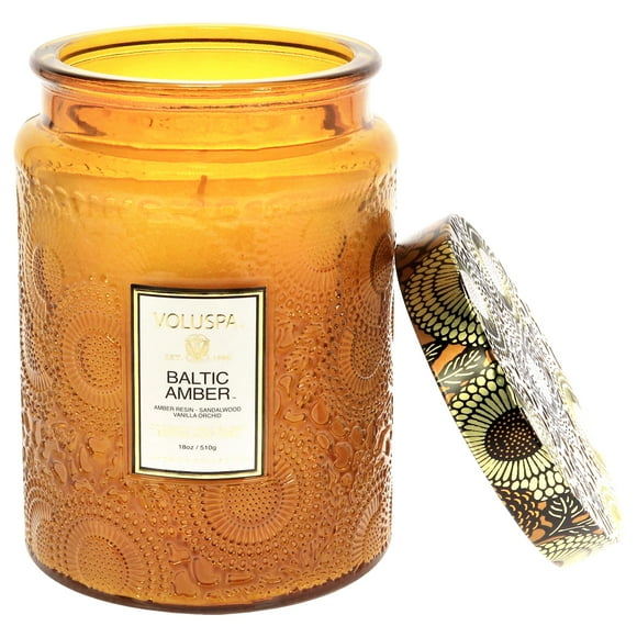 Vela de 18 oz Ámbar Báltico Voluspa Grande Unisex