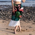 thumbnail image 6 of Flamingo Stylish Chiffon Beach Skirt for Women - for a Day at the Beach, 6 of 6