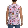 thumbnail image 4 of Pofeuu Christmas Unicorns Print Men's Muscle T-Shirt, Sleeveless, Muscle Tank, Classic Muscle Tee Top For Men Casual Sleeveless Muscle T-Shirt Trendy Clothes-X-Large, 4 of 7