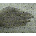 thumbnail image 4 of oneOone Viscose Chiffon Fabric Geometric & Floral Block Printed Craft Fabric BTY 42 Inch Wide, 4 of 4