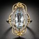 thumbnail image 1 of Anillos XWSHYW Flores Huecas Conmemoran Regalo Joyería Boda Compromiso mujeres, 1 of 6