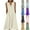 LYQ1_Yellow, variant on Meichang Casual Summer Dresses for Women V-Neck Buttons Flowy Loose Midi Dress Elegant Work Sundresses with Pockets