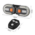 thumbnail image 5 of Luz trasera de bicicleta impermeable, luz de advertencia de bicicleta con carga USB, señal de giro Led, 5 of 5